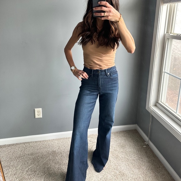 Good American Palazzo Jeans - Picture 1 of 5